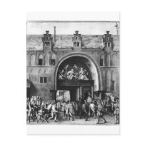 Entry of Hercule Francois of France Postcard