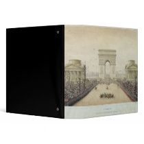 Entry of Napoleon III into Paris Binder