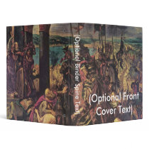 Entry of the Crusaders in Constantinople 3 Ring Binder