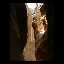 Entryway to Petra posters