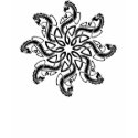 entwined dragons in a circle shirt