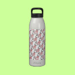 Entwined Hearts Design Water Bottle water bottles