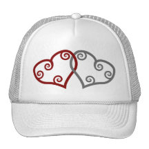 Entwined Hearts Kindness Matters Trucker Hats