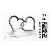 Entwined Hearts Love stamps