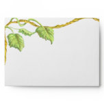 Entwining Vine White Envelope envelopes