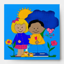 Envelope Boy Girl Friends