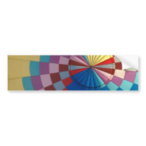 Envelope hot air balloon bumper sticker