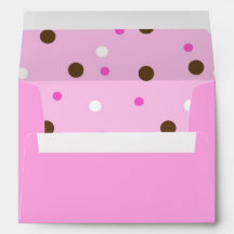 Envelope - Pink & Dots