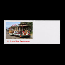 Envelope, San Francisco Xmas Cable Car envelopes