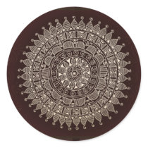 Envelope seals with Indian decoration stickers by perfectpostage Envelope seals with Indian decoration stickers