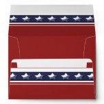 Envelope template - patriotic USA