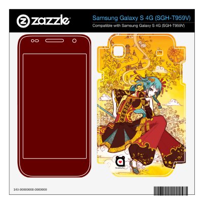 Enveloped in Asia Galaxy S Skin Samsung Galaxy S 4g Decal