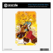 Enveloped in Asia iPod Touch Skin skins