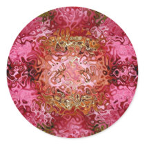 Enveloppe Sticker - Marbled Roses by dizzypixels Enveloppe Sticker - Marbled Roses
