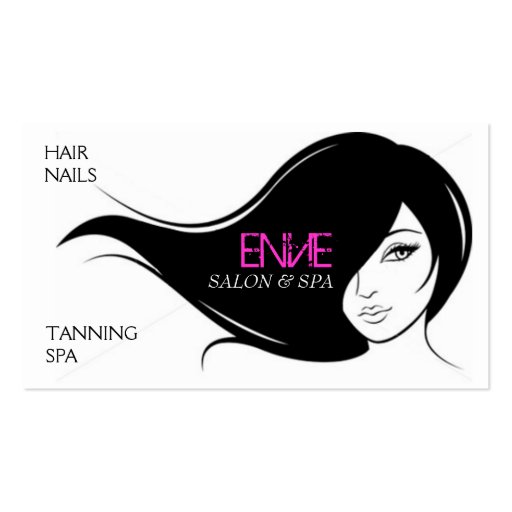 Envie - Hair Salon Business Card