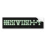 Envinity Font Sticker Bumper Stickers