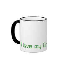 Enviro,  I love my Environment Coffee Mug