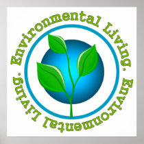 Environmenal Living Print