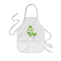 Environment Awareness Kids Apron by graphitestudio Environment Awareness Kids Apron