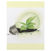 Environment Lightbulb greens plants soil causes en Flyer