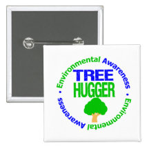 Environment Tree Hugger Buttons