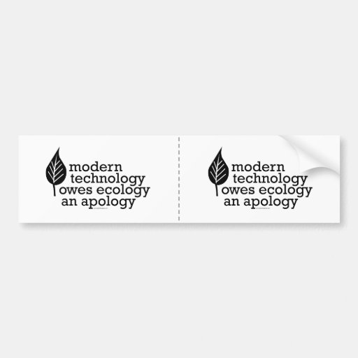 Environmental Bumper Stickers