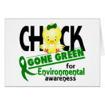 Environmental Chick Gone Green 2 cards