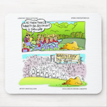 Environmental Concerts Funny Cards Tees & Gifts Mouse Pads