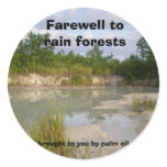 Environmental Conservation -  Rain Forest stickers