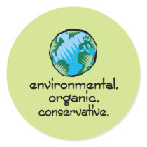 Environmental Conservative stickers