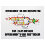 Environmental Genetics Motto DNA Loads Environment Letterhead