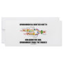 Environmental Genetics Motto DNA Loads Environment Full Color Rack Card