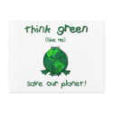 Environmental Green Frog Postcard by jamiecreates1 Environmental Green Frog Postcard