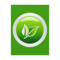 ENVIRONMENTAL GREEN postcards