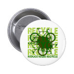 Environmental reCYCLE Pinback Button