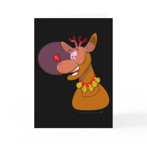 Environmental Rudolph CFL Card by alinaspencil Environmental Rudolph CFL Card