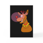 Environmental Rudolph CFL Card