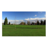 Environmental  science, lawn and grasses business card