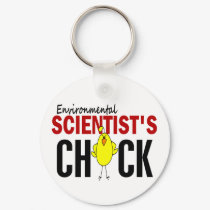 Environmental Scientist’s Chick keychains by professiongifts Environmental Scientist’s Chick keychains
