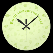 Environmentalicious wall clocks