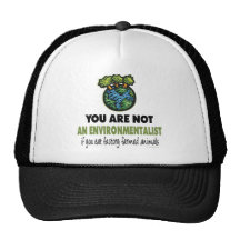 Environmentalist = Vegan, Vegetarian Trucker Hat