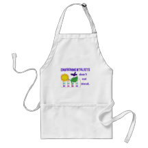 ENVIRONMENTALISTS DON'T EAT MEAT APRON