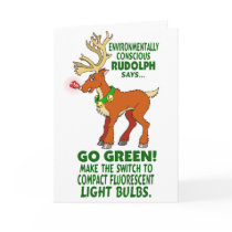 Environmentally Conscious Rudolph cards by TheGalacticGroundhog Environmentally Conscious Rudolph cards