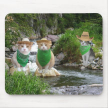 Environmentally Friendly Cats Mousepad