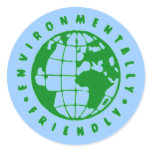Environmentally Friendly Product Label stickers