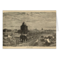Environs of Delhi, 1857 Card