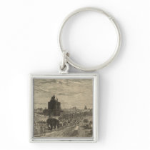 Environs of Delhi, 1857 Keychains