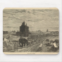 Environs of Delhi, 1857 Mousepad