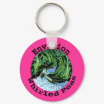 round_keychain - Envision Whirled Peas.  Promote World Peace with this fun design.: Sizes  Available colors: 0