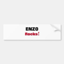 Enzo Rocks Bumper Sticker